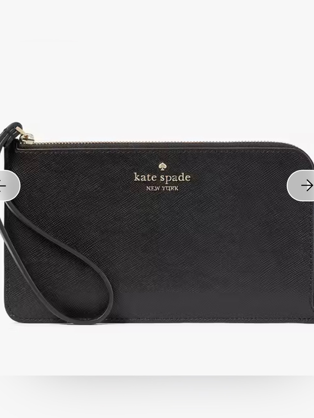 🤩♠️ Kate Spade Black Small Wristlet (Lucy) NWT🤩♠️